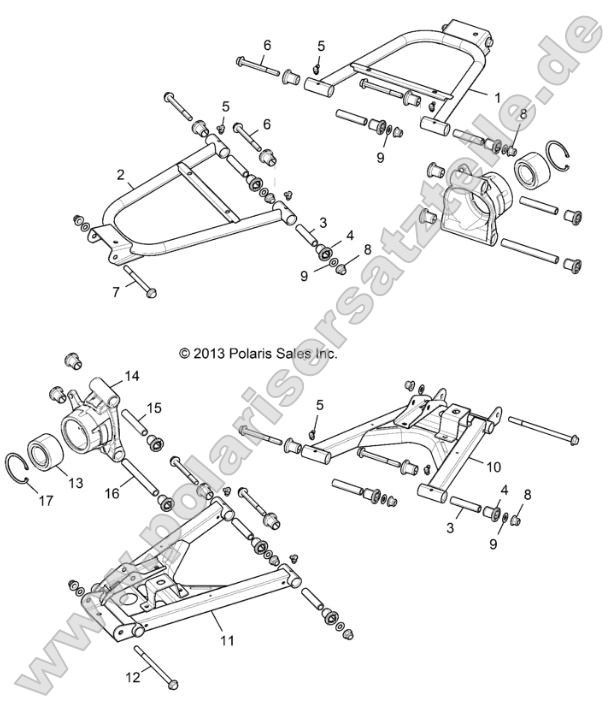Suspension, Rear