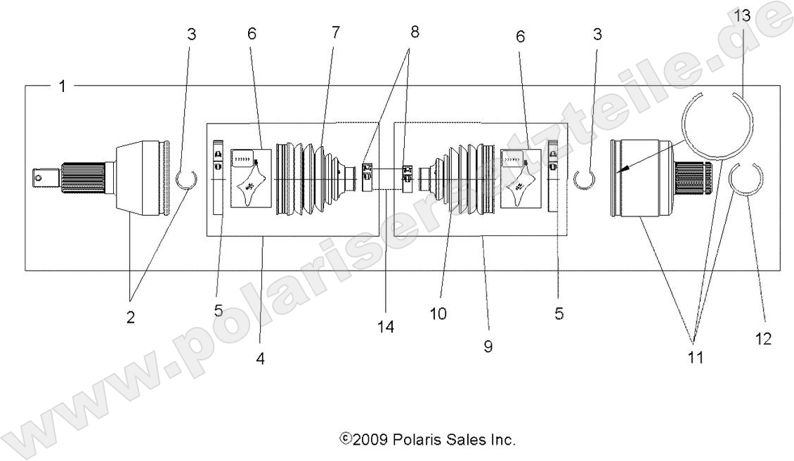 DRIVE TRAIN, DRIVE SHAFT, REAR
