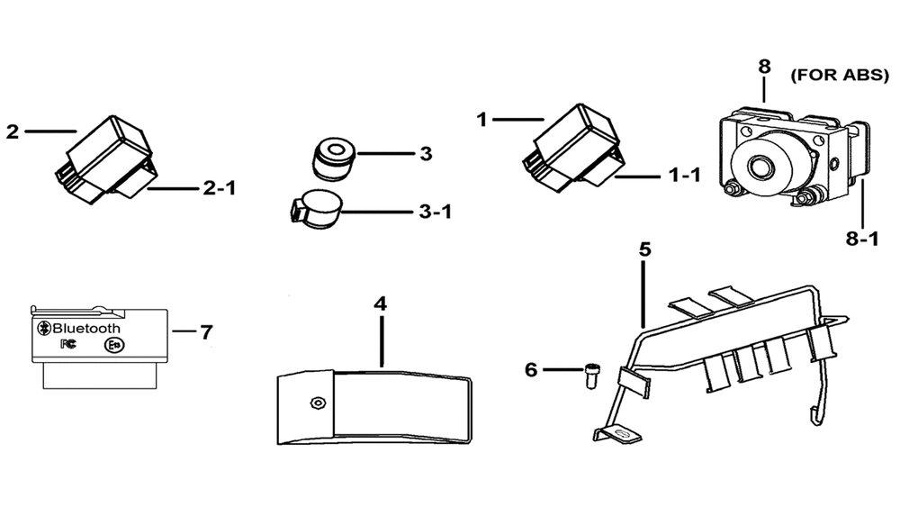 ABS Steuergerät, Blinkerrelais & Elektrische Bauteile ABS Steuergerät, Blinkerrelais & Elektrische Bauteile