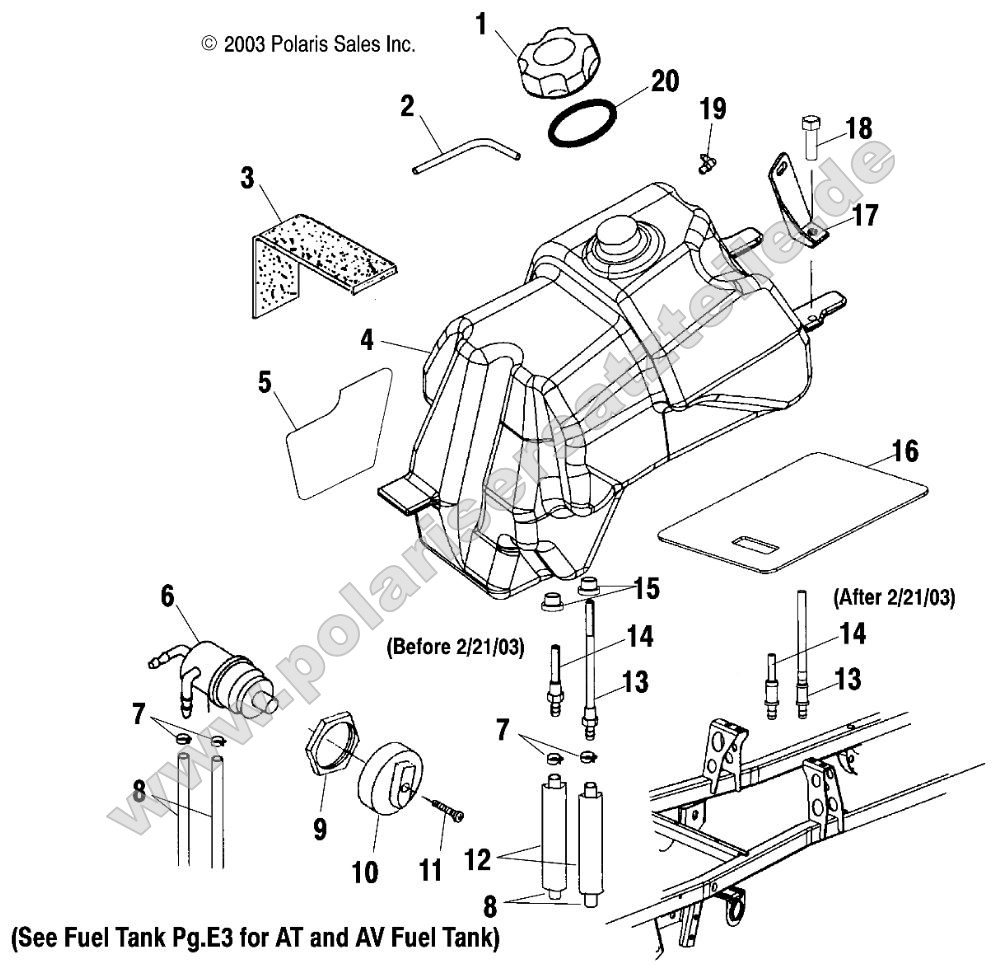Fuel Tank (4986108610A12) Fuel Tank (4986108610A12)