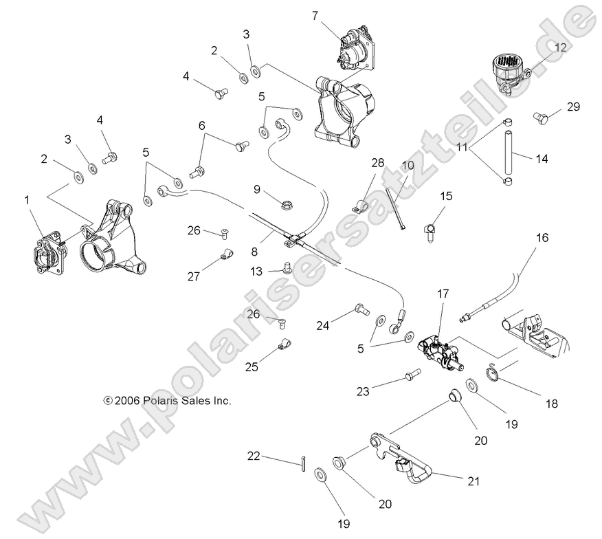 BRAKE, REAR and FOOT PEDAL BRAKE, REAR and FOOT PEDAL