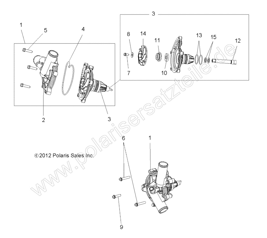 ENGINE, COOLING, WATERPUMP ENGINE, COOLING, WATERPUMP