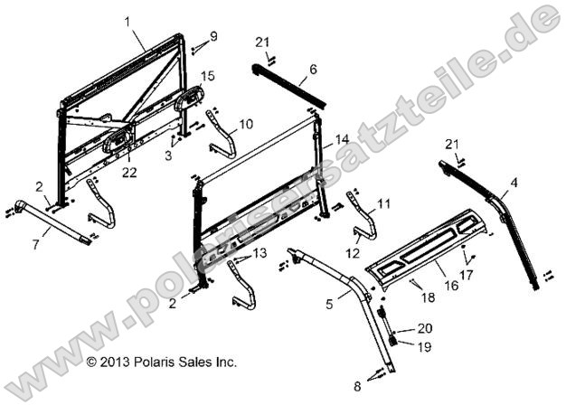 Chassis, Cab Frame