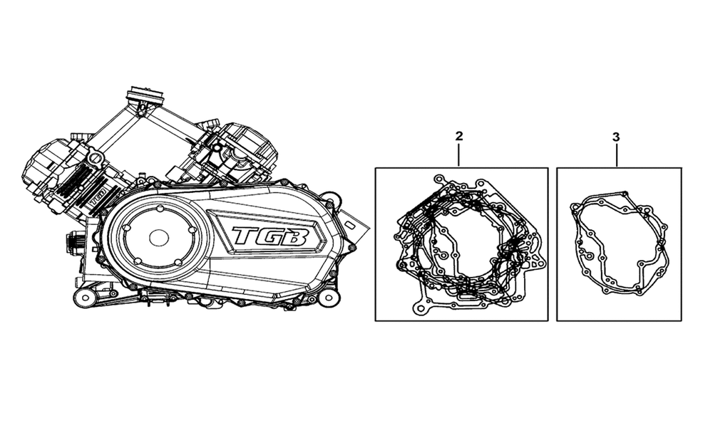 Motor & Motordichtsatz