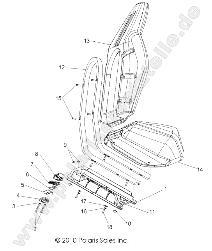 BODY, SEAT ASM. BODY, SEAT ASM.