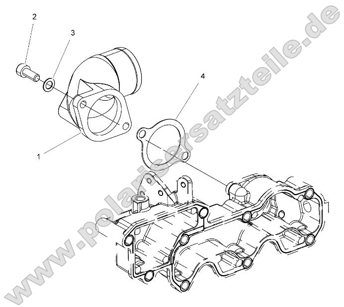 Engine, Inlet Elbow Engine, Inlet Elbow