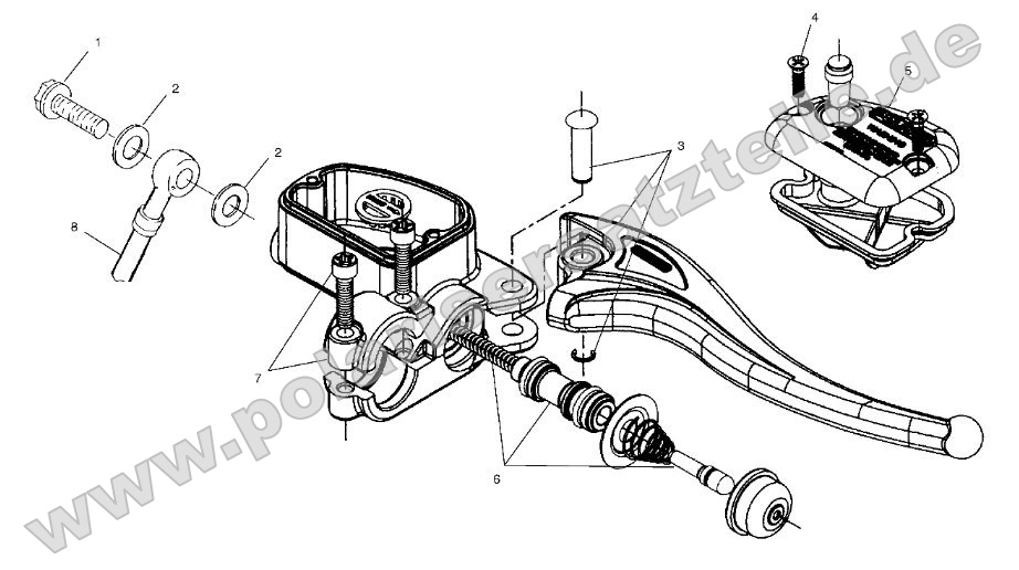 Controls - Master Cylinder/Brake Line - RH Controls - Master Cylinder/Brake Line - RH