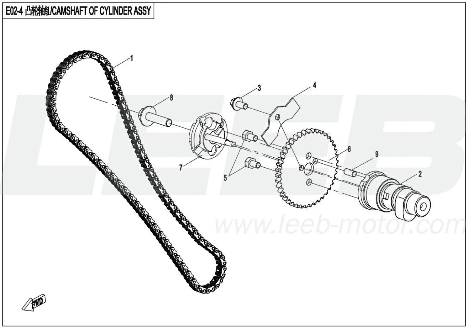 Steuerkette - Nockenwelle Steuerkette - Nockenwelle