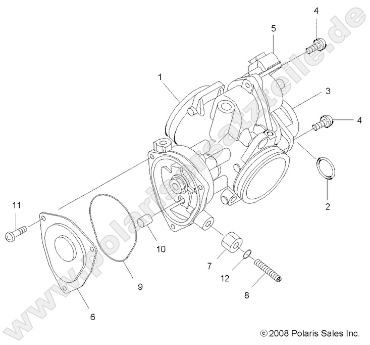 ENGINE, THROTTLE BODY