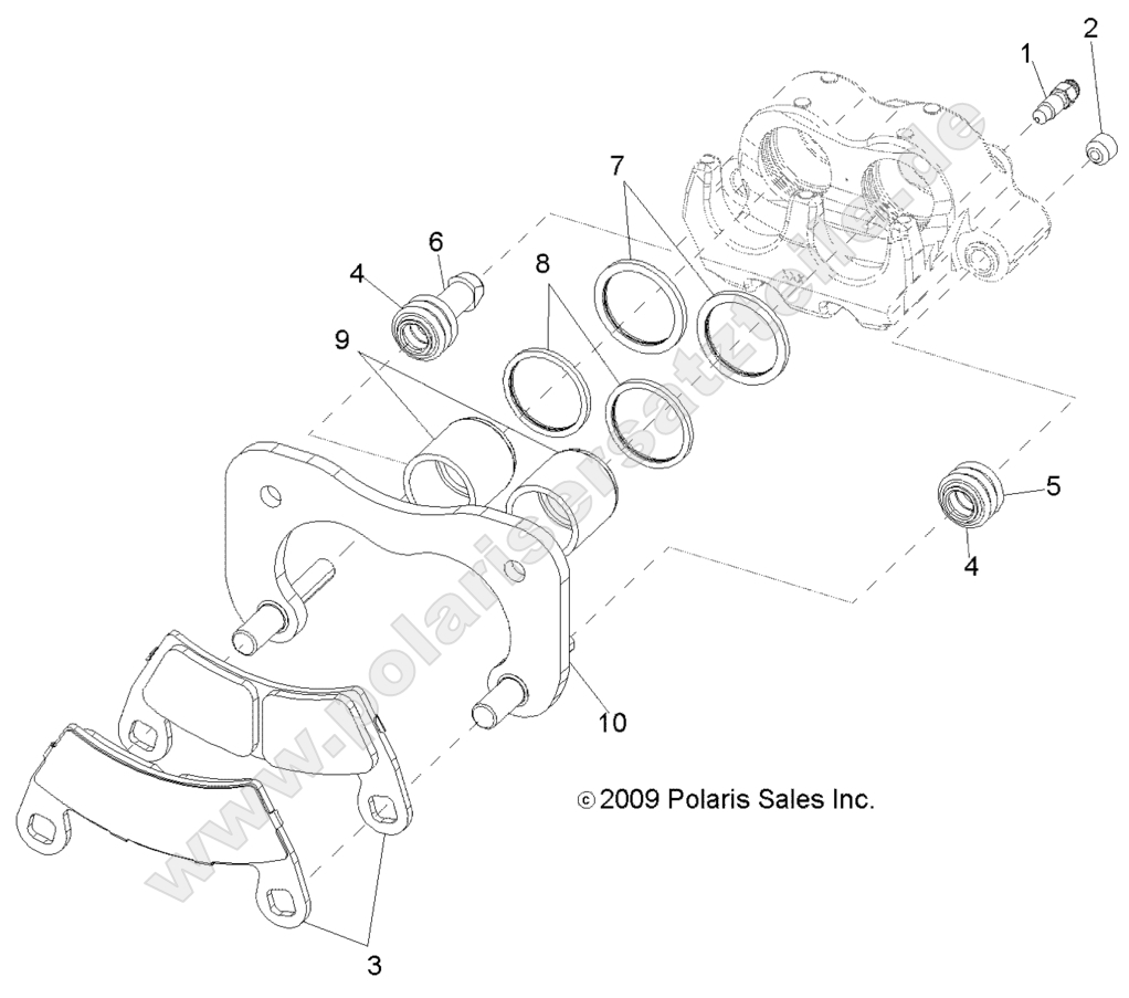 Brakes, Rear Caliper Brakes, Rear Caliper