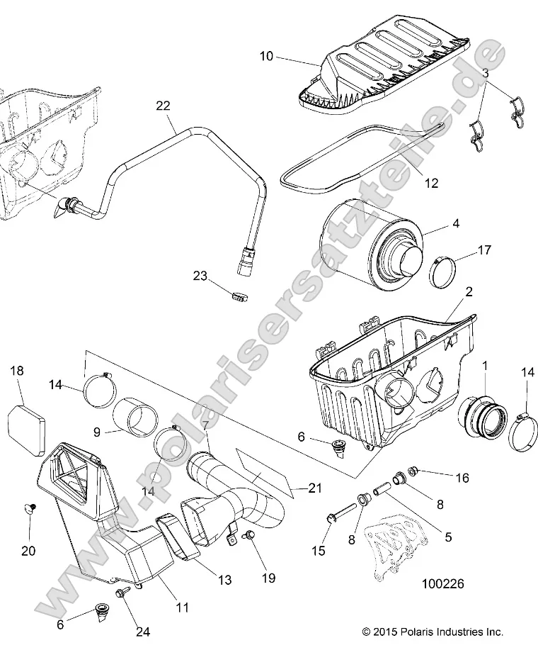 Engine, Air Intake System