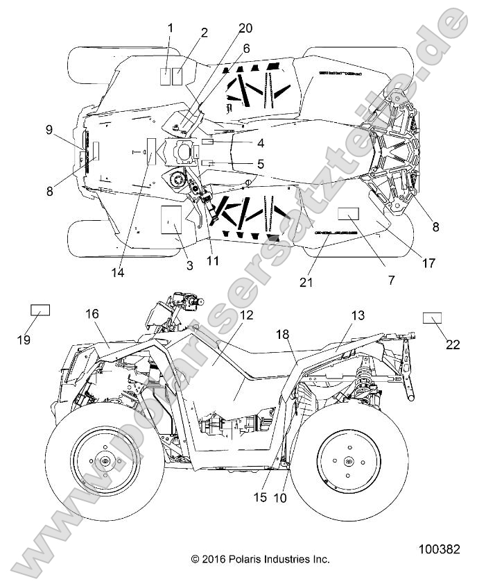 Body, Decals