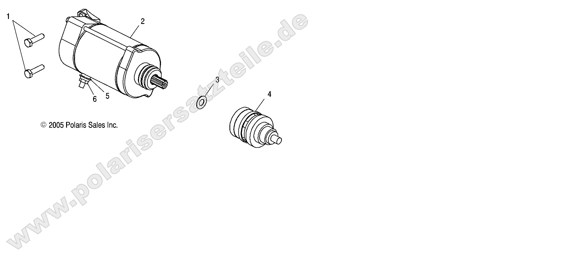 ENGINE, STARTING MOTOR ENGINE, STARTING MOTOR
