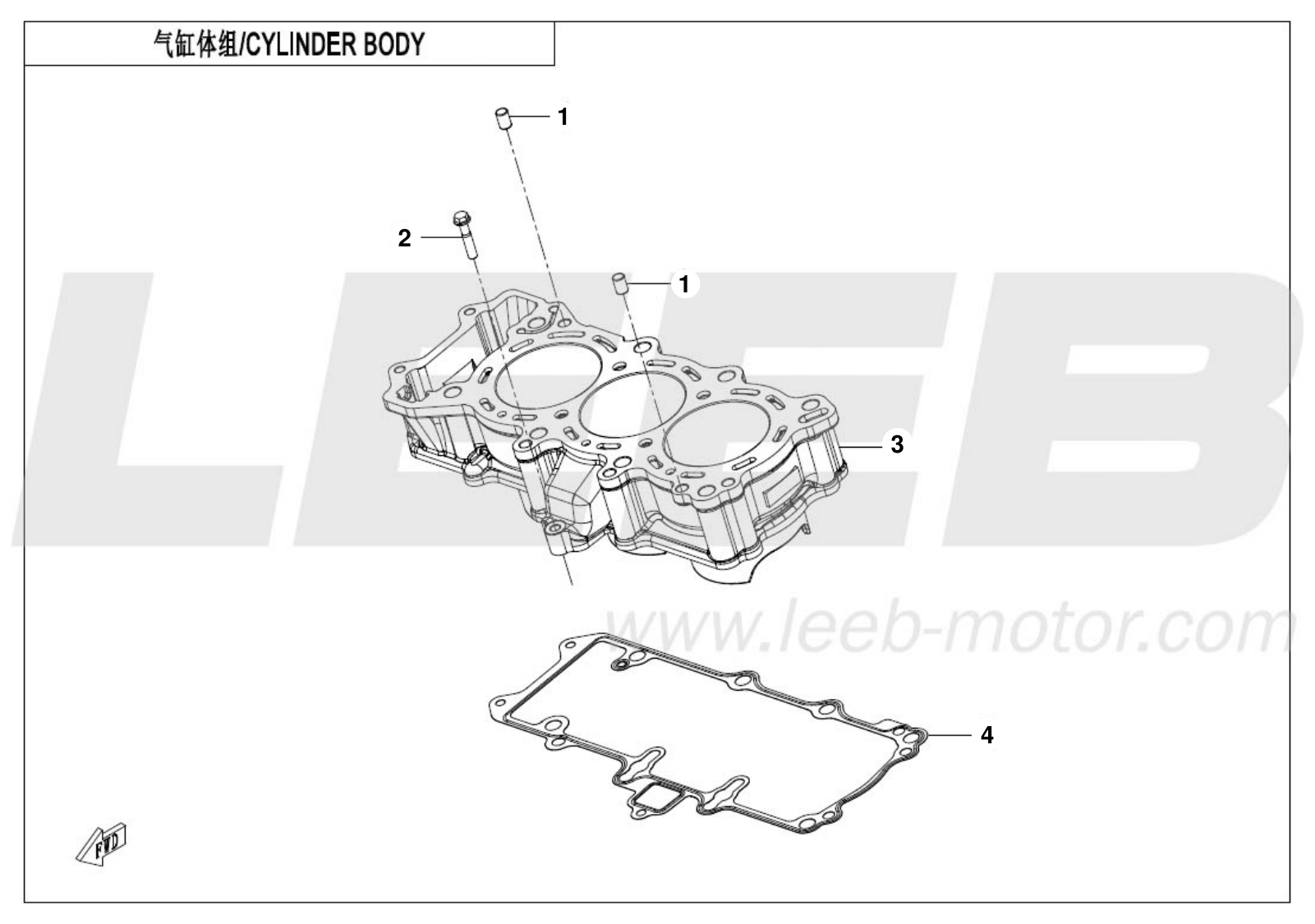 E02-4 CYLINDER BODY