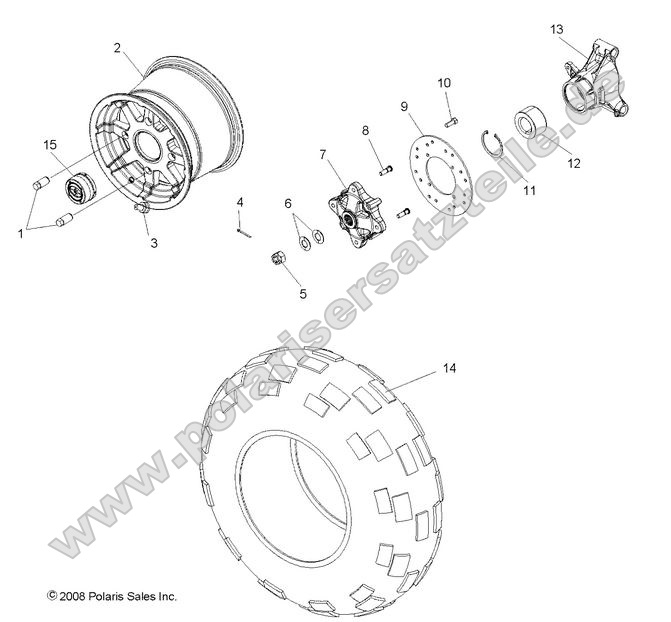 WHEELS, REAR