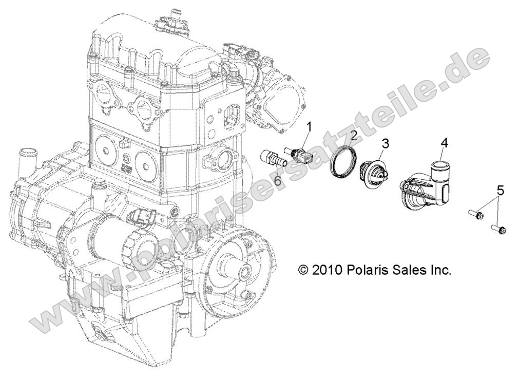 ENGINE, THERMOSTAT