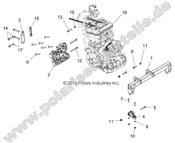 Engine, Engine Mounting