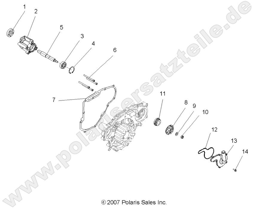 ENGINE, OIL PUMP and WATER PUMP ENGINE, OIL PUMP and WATER PUMP