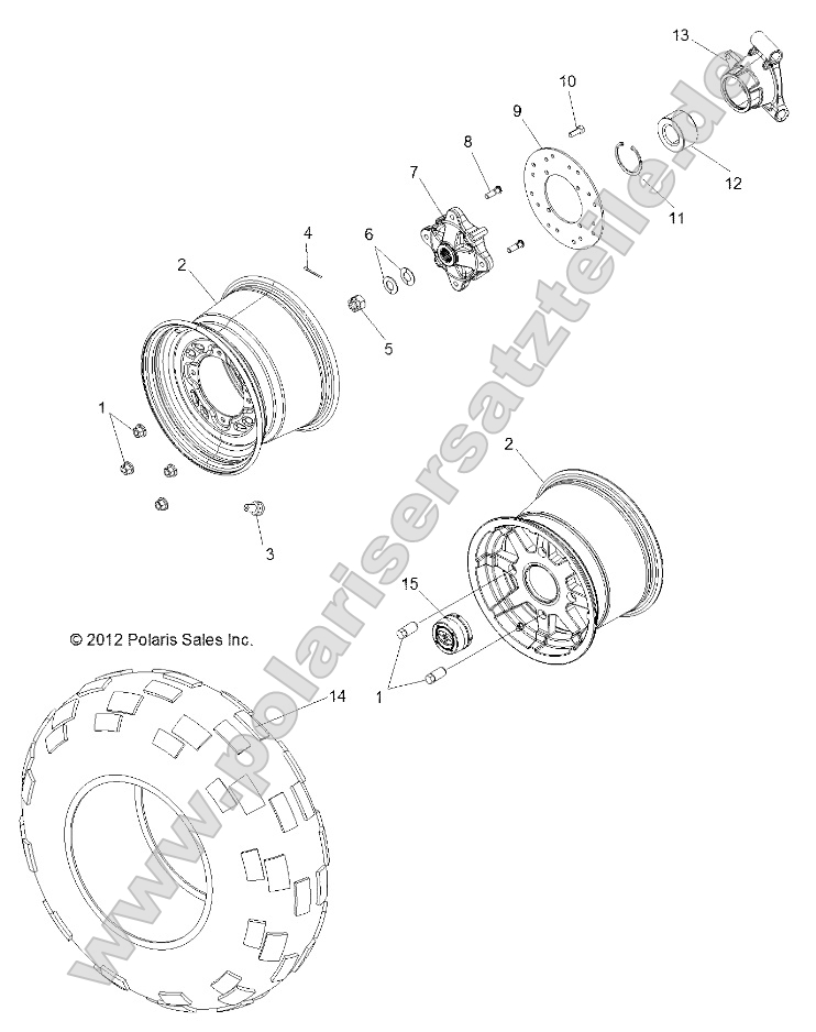 Wheels, Rear