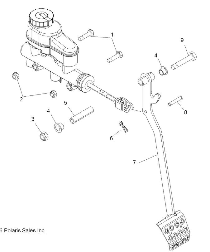BRAKE, FOOT