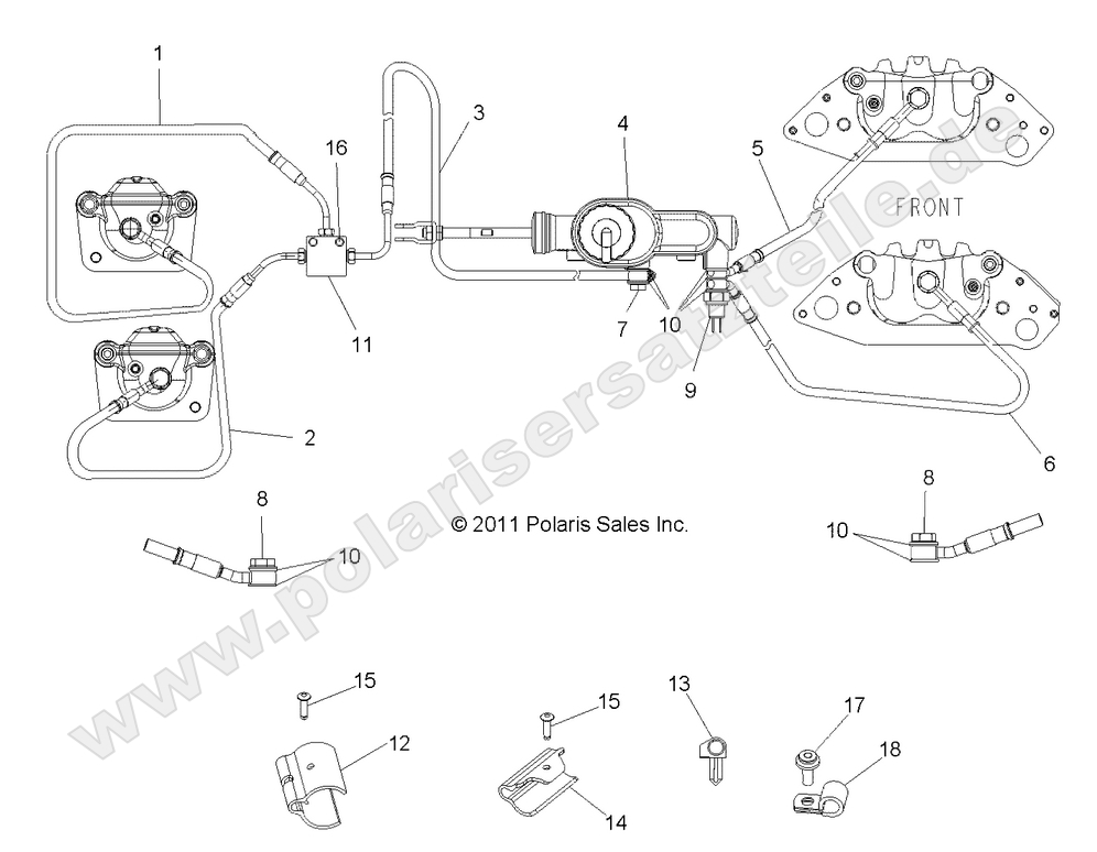 BRAKES, BRAKE LINES and MASTER CYLINDER