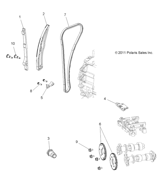 ENGINE, CAM CHAIN and SPROCKET ENGINE, CAM CHAIN and SPROCKET
