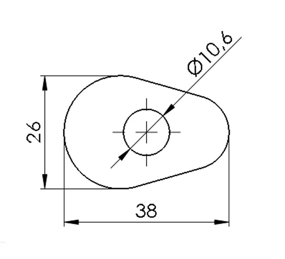 Puig_Blinker_Adapterplatten_Spacer_Yamaha___Typ_3_3960N_2 Puig Blinker Adapterplatten / Spacer Yamaha - Typ 3