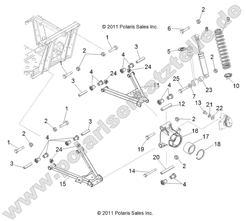 Suspension, Rear
