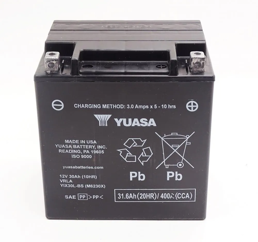 Yuasa_YIX30L_BS_AGM_Batterie_12V_30AH___Einbaufertig_YTX30L_BS Yuasa YIX30L-BS AGM Batterie 12V 30AH - Einbaufertig (YTX30L-BS YB30L-B)