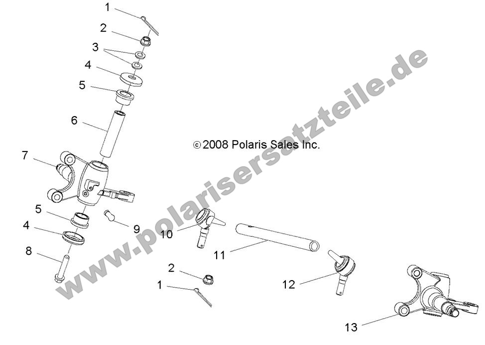 STEERING, TIE RODS