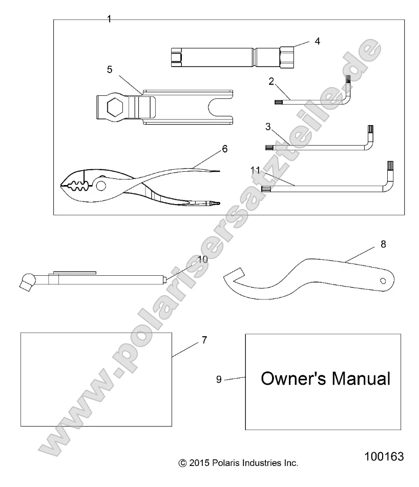 References, Tool Kit and Owners Manual References, Tool Kit and Owners Manual