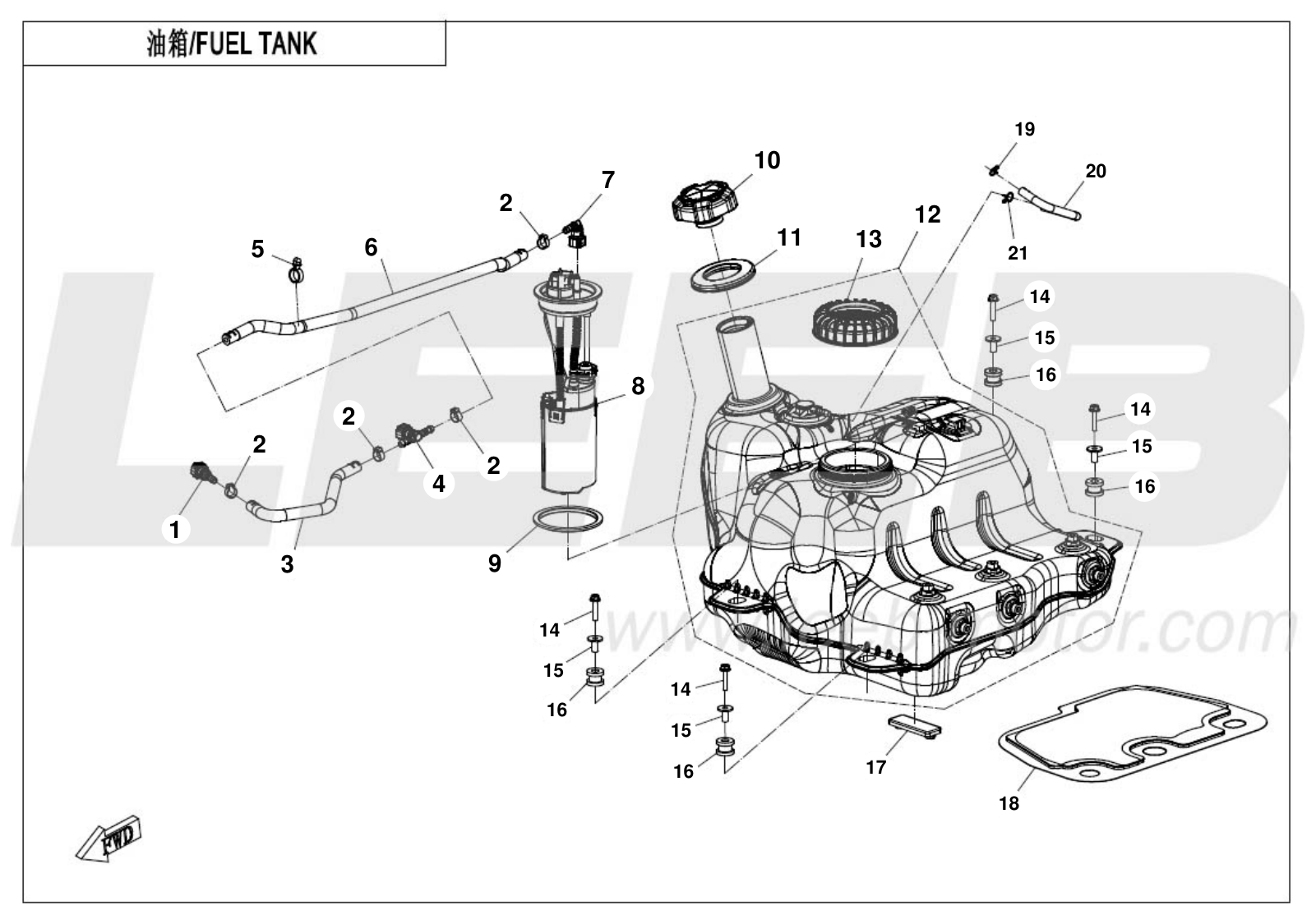 F12 FUEL TANK F12 FUEL TANK