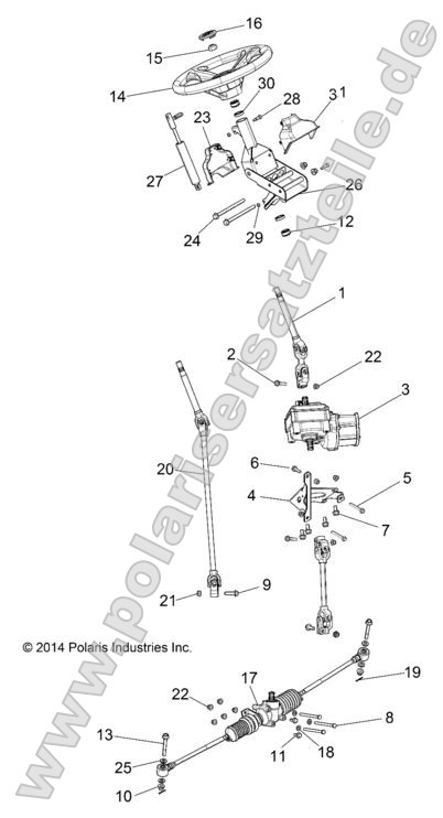 Steering, Steering Asm.