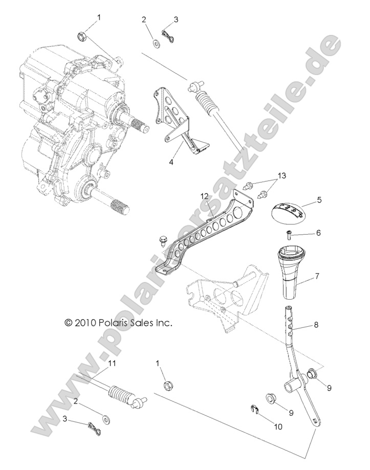 DRIVE TRAIN, GEAR SELECTOR DRIVE TRAIN, GEAR SELECTOR