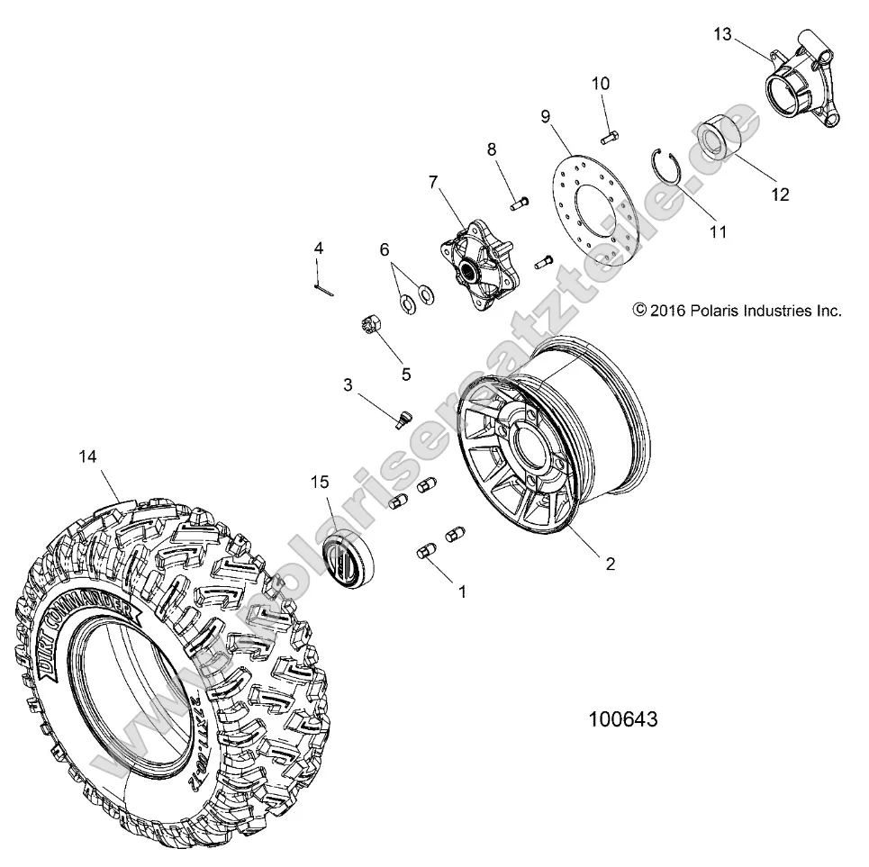 Wheels, Rear Wheels, Rear
