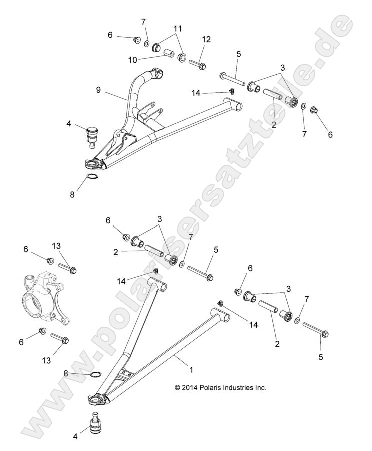 SUSPENSION, FRONT CONTROL ARMS SUSPENSION, FRONT CONTROL ARMS