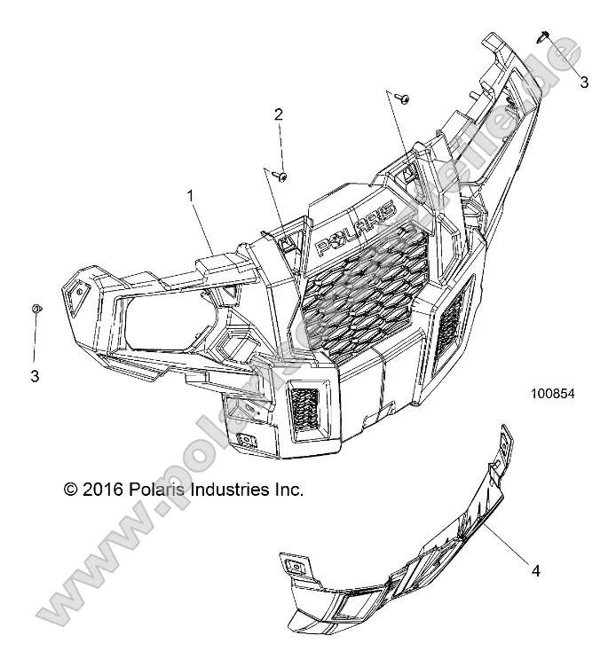 Body, Bumper, Front