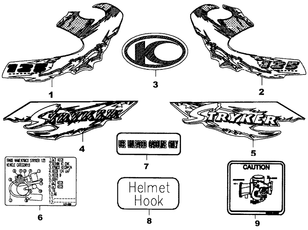 Aufkleber & Emblems