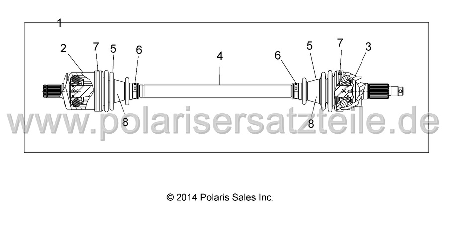 DRIVE TRAIN, FRONT HALF SHAFT DRIVE TRAIN, FRONT HALF SHAFT