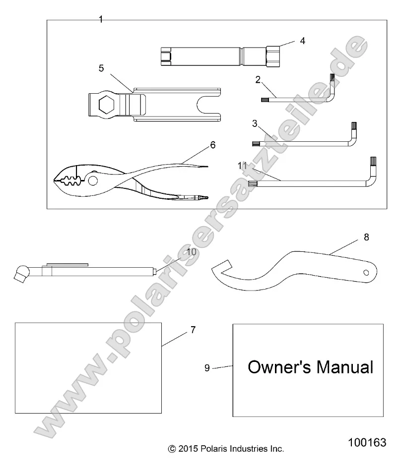 References, Tool Kit and Owners Manual References, Tool Kit and Owners Manual