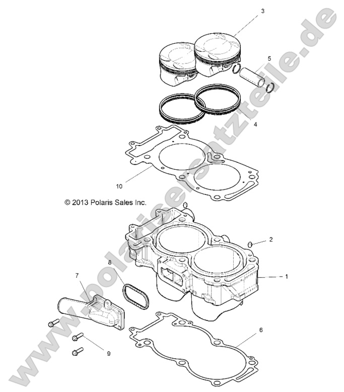 ENGINE, CYLINDER AND PISTON ENGINE, CYLINDER AND PISTON
