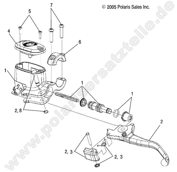 BRAKES, FRONT BRAKE LEVER and MASTER CYLINDER BRAKES, FRONT BRAKE LEVER and MASTER CYLINDER