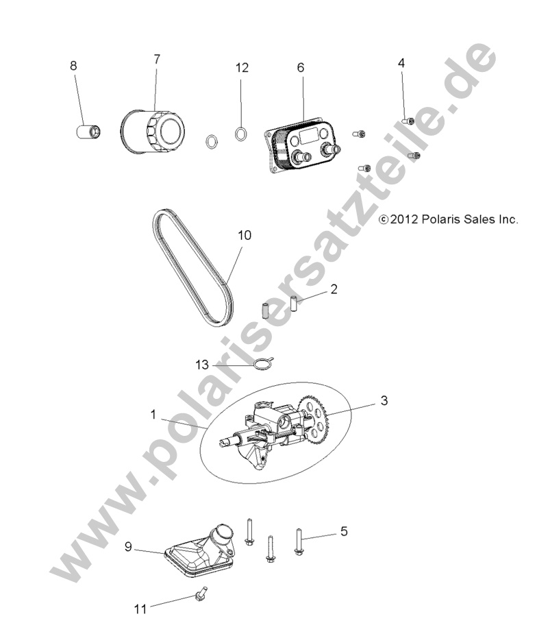 ENGINE, OIL PUMP and OIL COOLER ENGINE, OIL PUMP and OIL COOLER