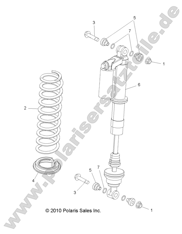SUSPENSION, FRONT SHOCK MOUNTING SUSPENSION, FRONT SHOCK MOUNTING
