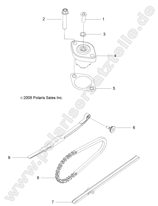 ENGINE, TENSIONER, CAM CHAIN ENGINE, TENSIONER, CAM CHAIN