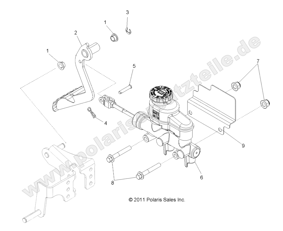 BRAKES, PEDAL and MASTER CYLINDER BRAKES, PEDAL and MASTER CYLINDER