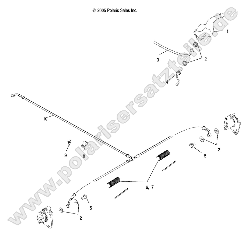 BRAKE LINES, FRONT BRAKE LINES, FRONT