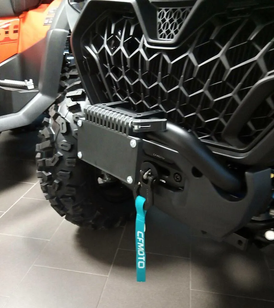 TMP Kennzeichenhalter vorne / Nummernschildhalterung klappbar - CF Moto CForce 850 1000 2024-25