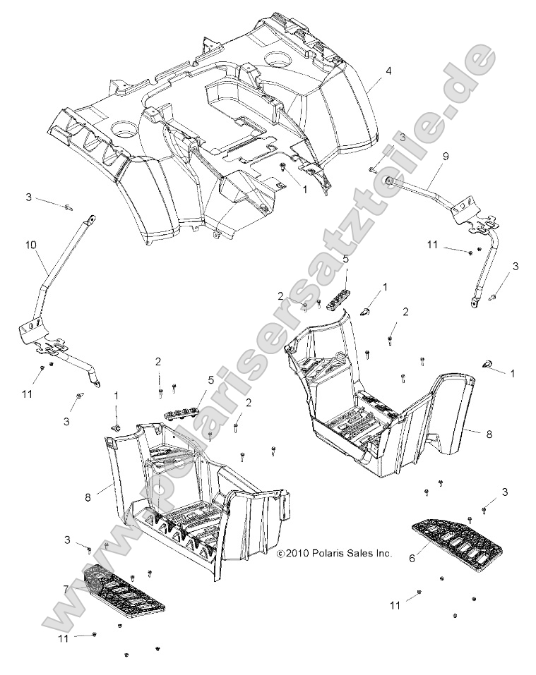 Body, Rear Cab and Footwell Body, Rear Cab and Footwell