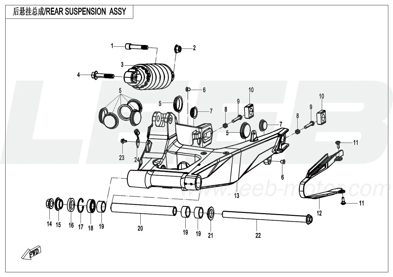 Hinterradaufhängung Hinterradaufhängung